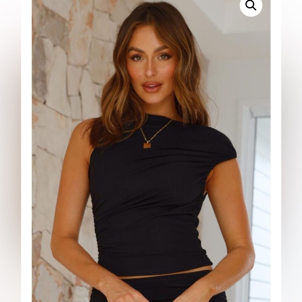 Billy J Black Cora Top